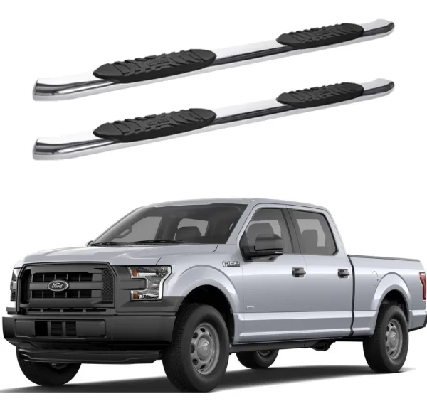 Estribos Widesider Inoxidables Ford Lobo F150 2004 - 2014