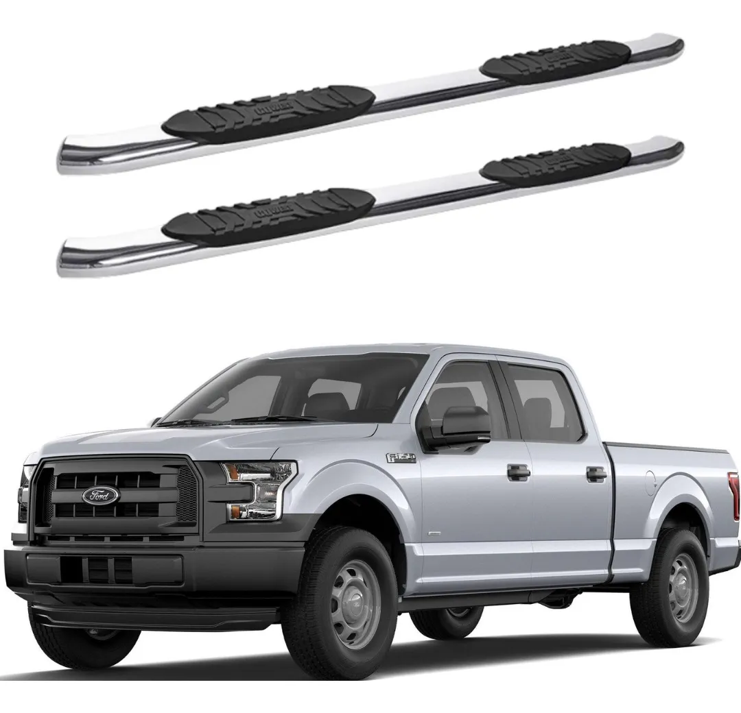 Estribos Widesider Inoxidables Ford Lobo F150 2004 - 2014 - Image 1