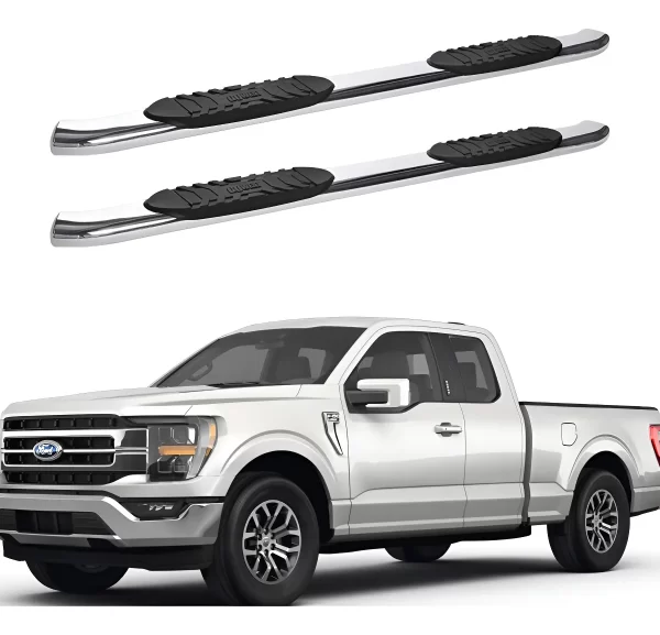 Estribos Widesider Inoxidables Ford Lobo F150 2015 - 2022