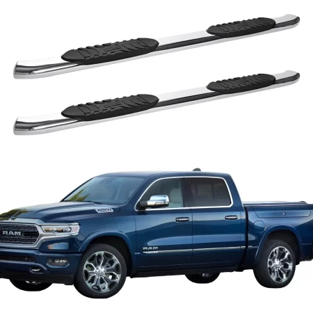 Estribos Widesider Ram 1500 Limited 2019 - 2023 Dob Cab Inox