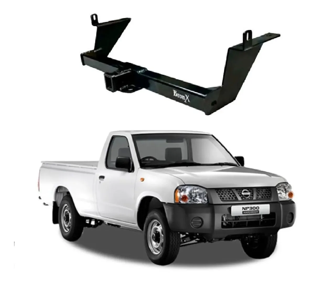 Tiron De Arrastre Nissan D21 1994 Bronx Jalon Remolque - Image 1