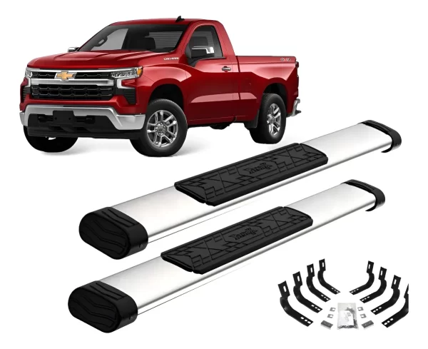 Estribos Bronx Chevrolet Silverado 2022 Cabina Sencilla