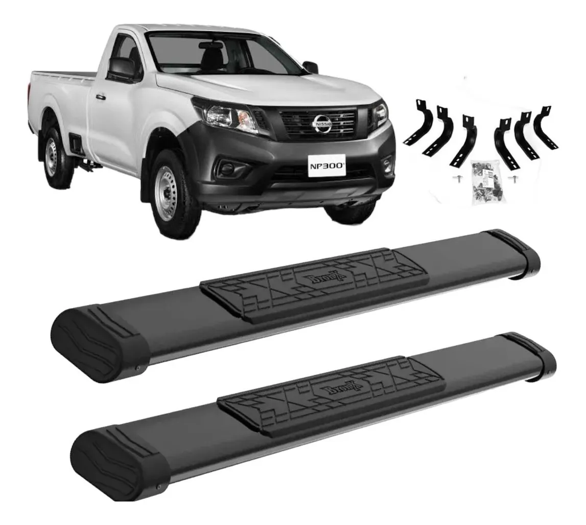 Estribos Nissan Estacas Np300 2021 Frontier Cabina Sencilla - Image 1