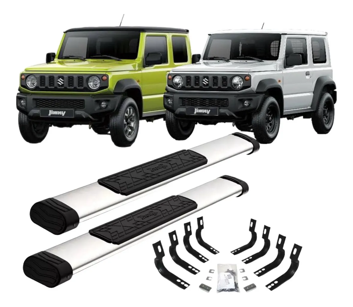 Estribos Bronx Suzuki Jimny 2021 - 2023 Cromados - Image 1