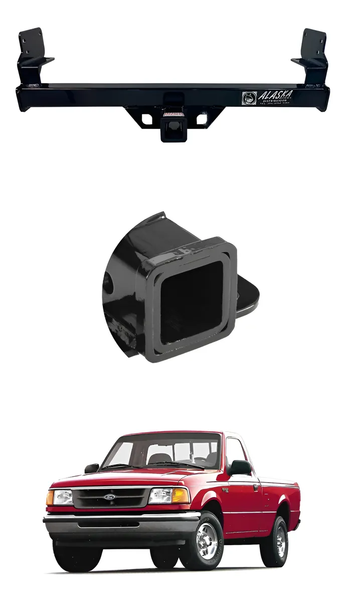 Tirón De Arrastre Jalon Ford Ranger 1994-2012 Negro - Image 1