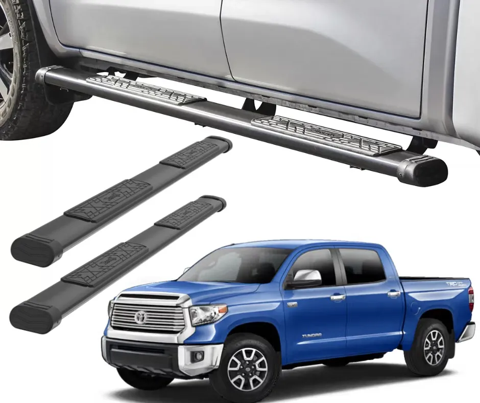Estribos Bronx Negros Toyota Tundra 2007 - 2021 Doble Cabina - Image 1