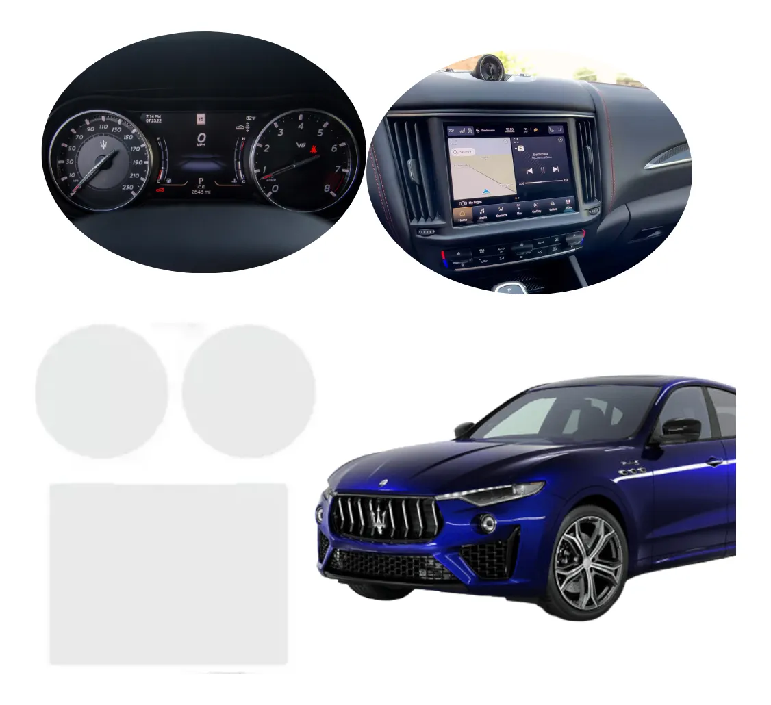 Protector Bl De Pantalla Y Clúster Maserati Levante 2022 - Image 1