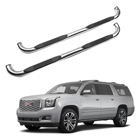 Estribos Redondos Gmc Yukon 2000 - 2020 Suv Acero Inoxidable