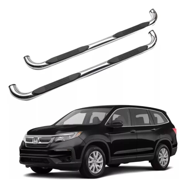 Estribos Redondos Honda Pilot 2016 - 2020 Suv Acero Inox