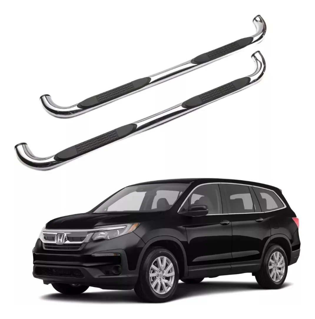 Estribos Redondos Honda Pilot 2016 - 2020 Suv Acero Inox - Image 1