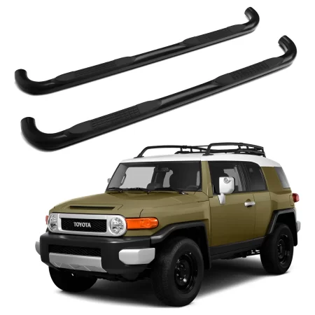 Estribos Tubulares Para Toyota Fj Cruiser 2007 - 2015 Negros