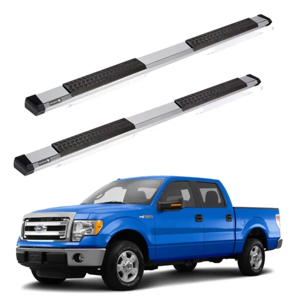 Estribos Platinum Serie 500 Ford F150 2004 - 2014 Doble Cab
