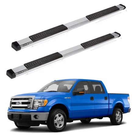 Estribos Platinum Serie 500 Ford Lobo 2004 - 2014 Doble Cab