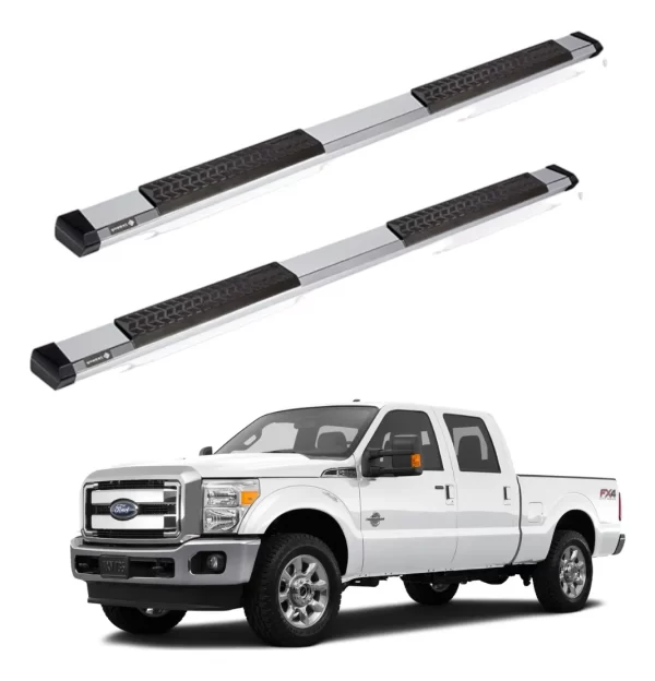 Estribos Serie 500 Para Ford Super Duty 2015 - 2022 Dob Cab