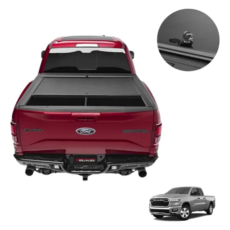 Cubre Batea Ram 2019-2025 Cabina Sencilla 6.4 Roll N Lock