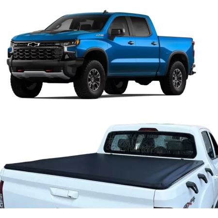 Tapa Cubre Batea Lona Silverado 2014 - 2022 Doble Cabina