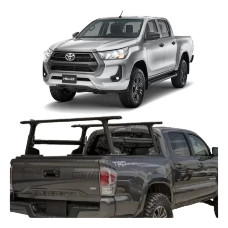 Barras Portaequipaje Rack De Carga Toyota Hilux 2015 - 2023
