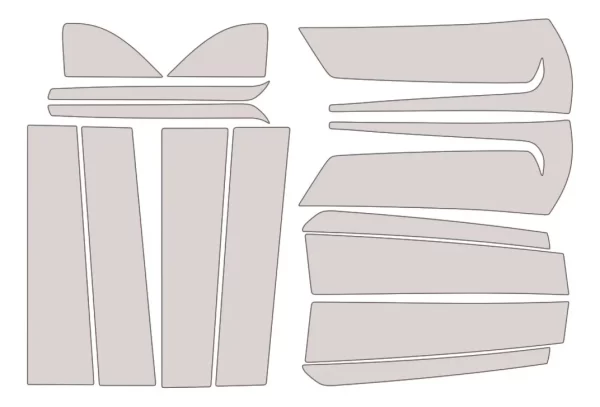 Protección Ppf Postes Exteriores Yukón Denali 2023