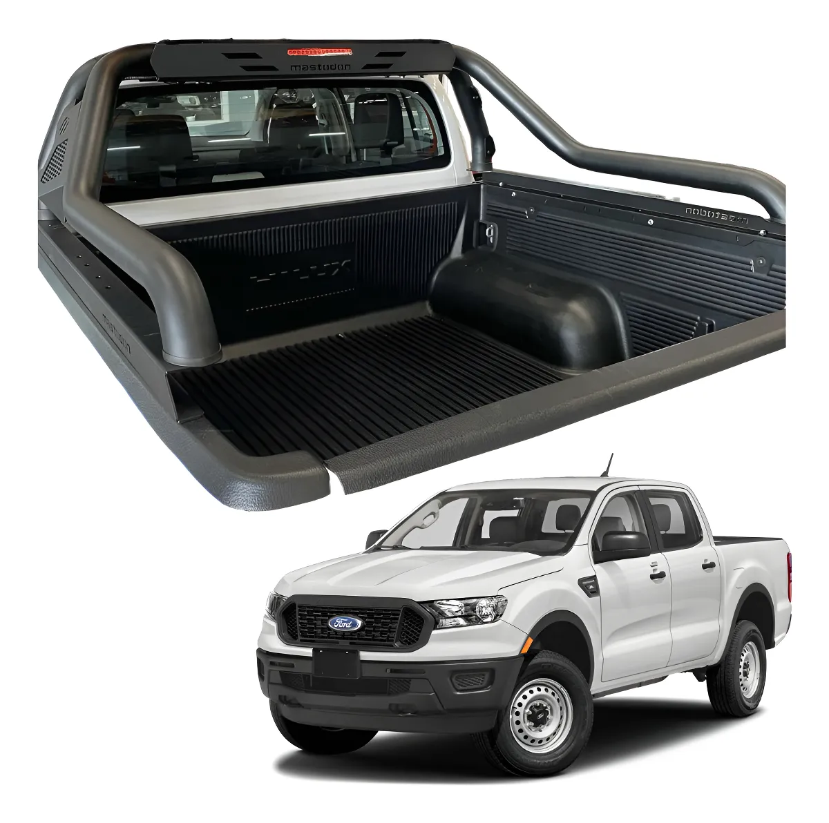 Roll Bar Rage Pasamanos Ford Ranger 2013 - 2022 - Image 1