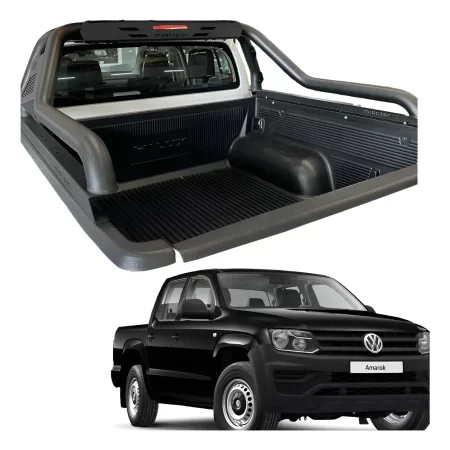 Roll Bar Rage Pasamanos Negro Volkswagen Amarok 2010 - 2022