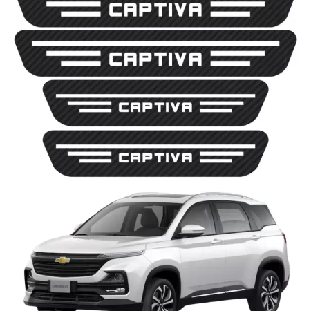 Protección De Estribos 4 Puertas Genérico Captiva