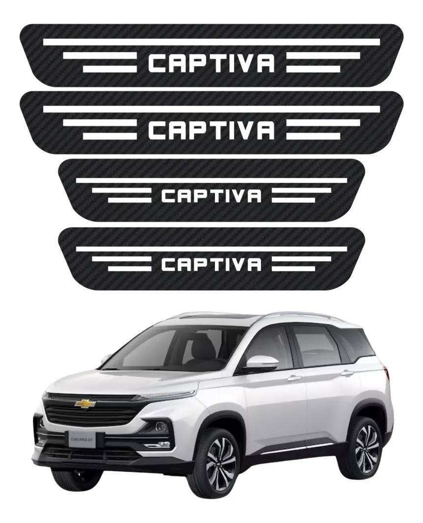 Protección De Estribos 4 Puertas Genérico Captiva - Image 1