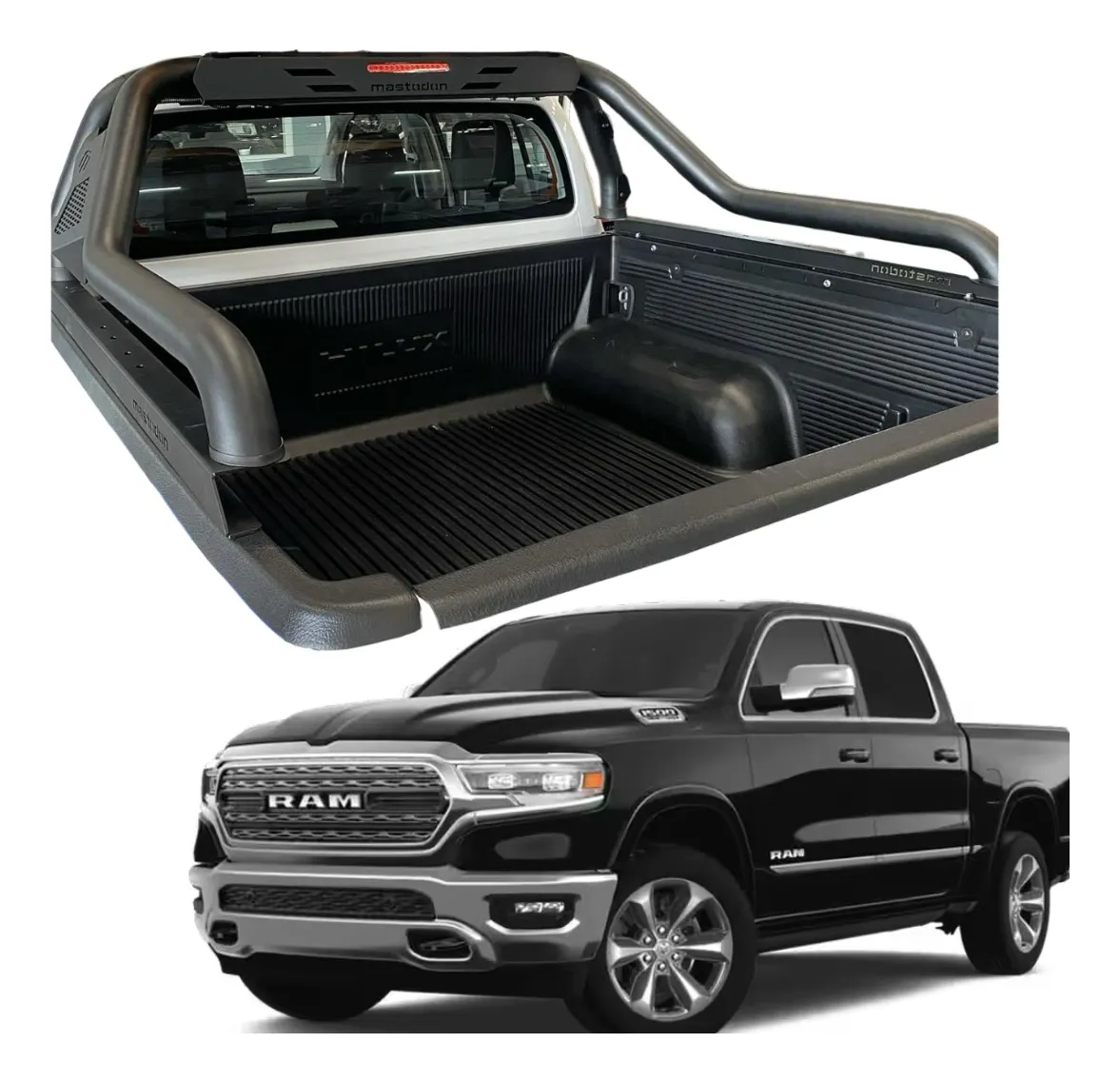 Roll Bar Rage Pasamanos Ram 1500 Y 2500 Classic 2002 - 2023 - Image 1