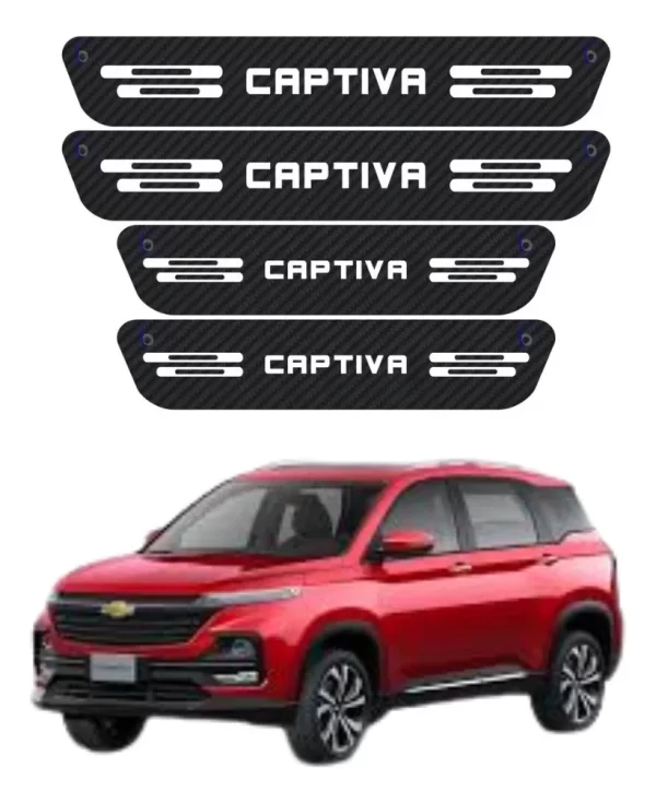 Protección Bl De Estribos 4 Puertas Para Captiva