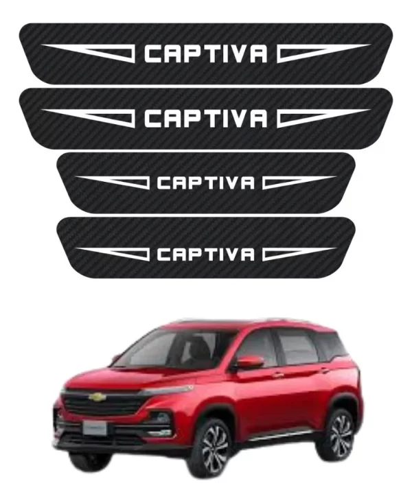 Protección Bl De Estribos 4 Puertas Para Captiva