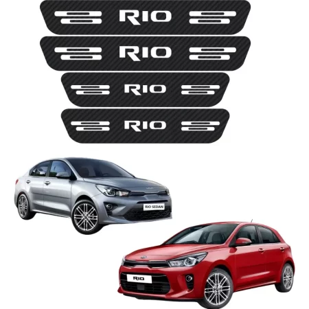 Cinta Protectora Bl Embellecedora De Estribos Para Kia Rio