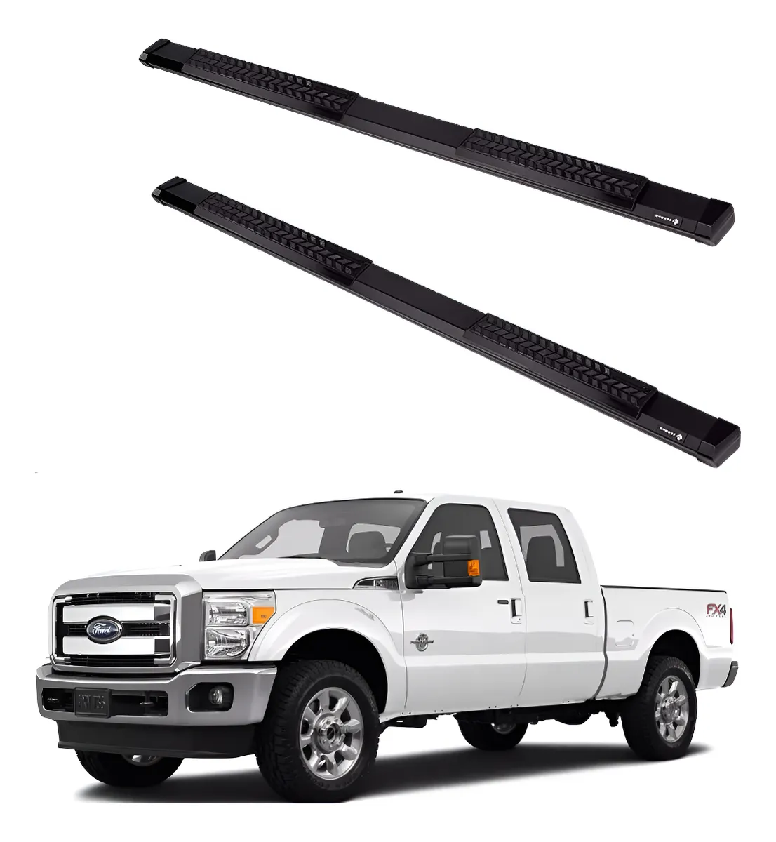 Estribos Serie 500 Compatibles Con Super Duty 2015 - 2022 - Image 1
