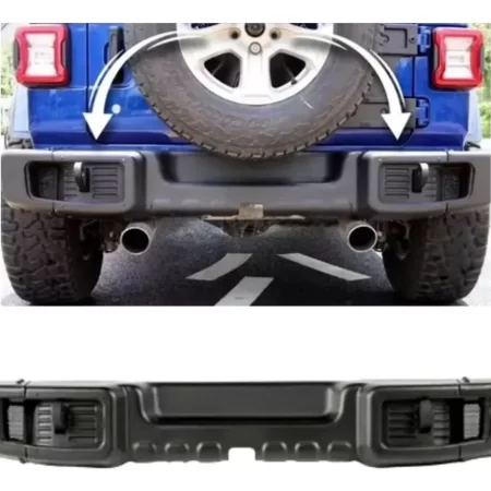 Defensa Trasera Jeep Wrangler Jl Spartacus 2019 - 2024