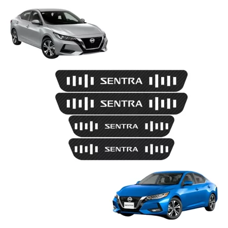 Cinta Protectora Embellecedora Estribos Para Nissan Sentra