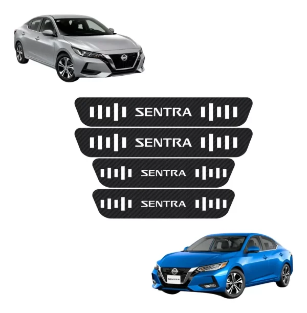 Cinta Protectora Embellecedora Estribos Para Nissan Sentra