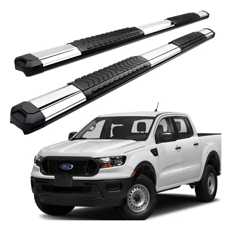 Estribos Serie 400 Inoxidables Para Ford Ranger 2013 - 2022
