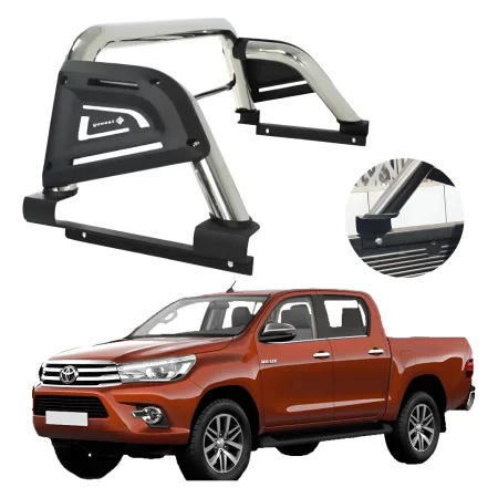 Roll Bar Infinite Inoxidable Para Toyota Hilux 2005 -2015