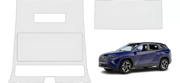 Protección Ppf Pantalla 11  Y Panel Central Tucson 2024