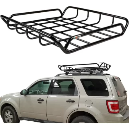 Canastilla Porta Equipaje Reno 108.1 X 98 Cm Negra Go West