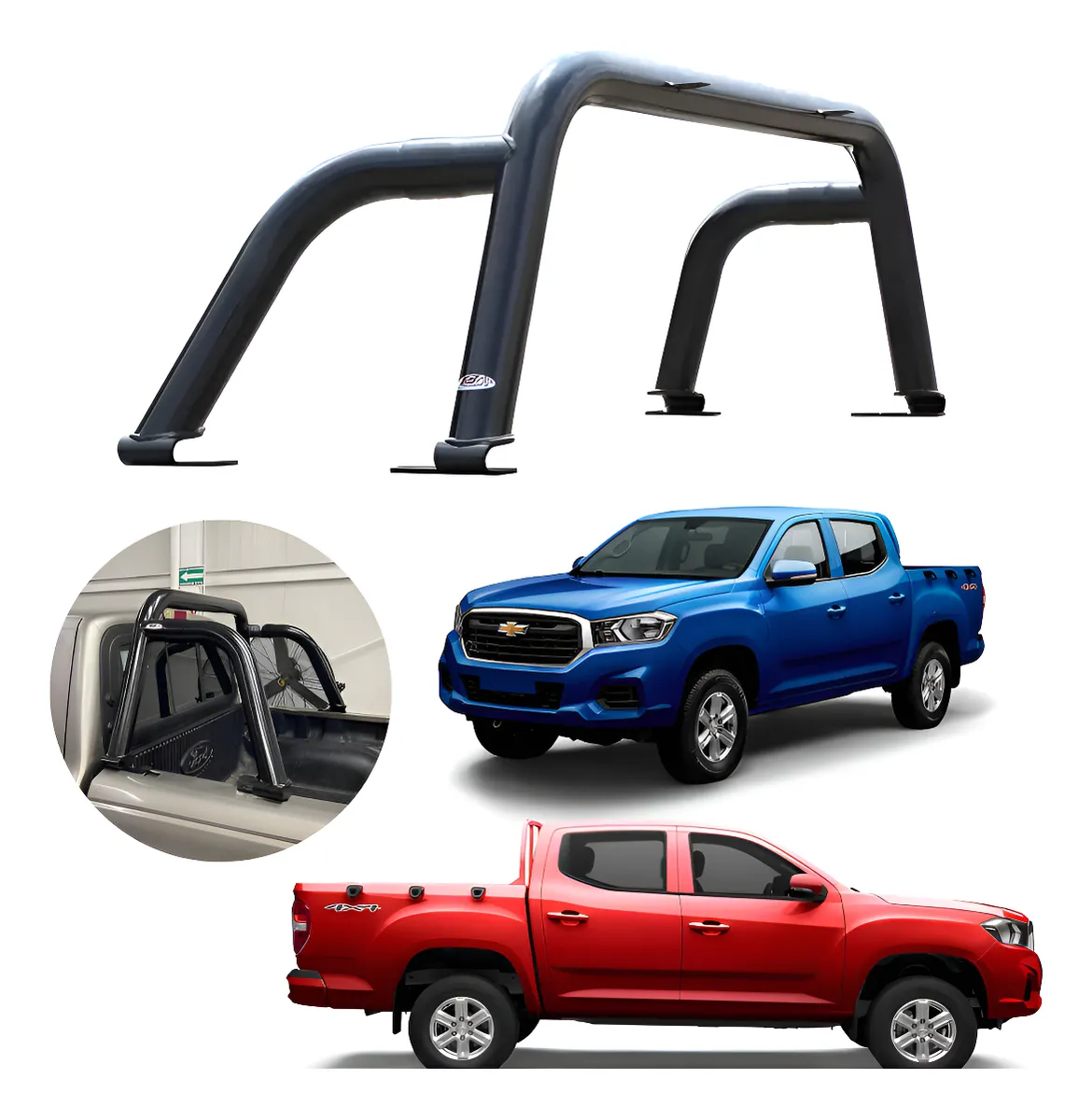 Roll Bar Sport Compatible Con Chevrolet S10 Max 2023 - 2025 - Image 1