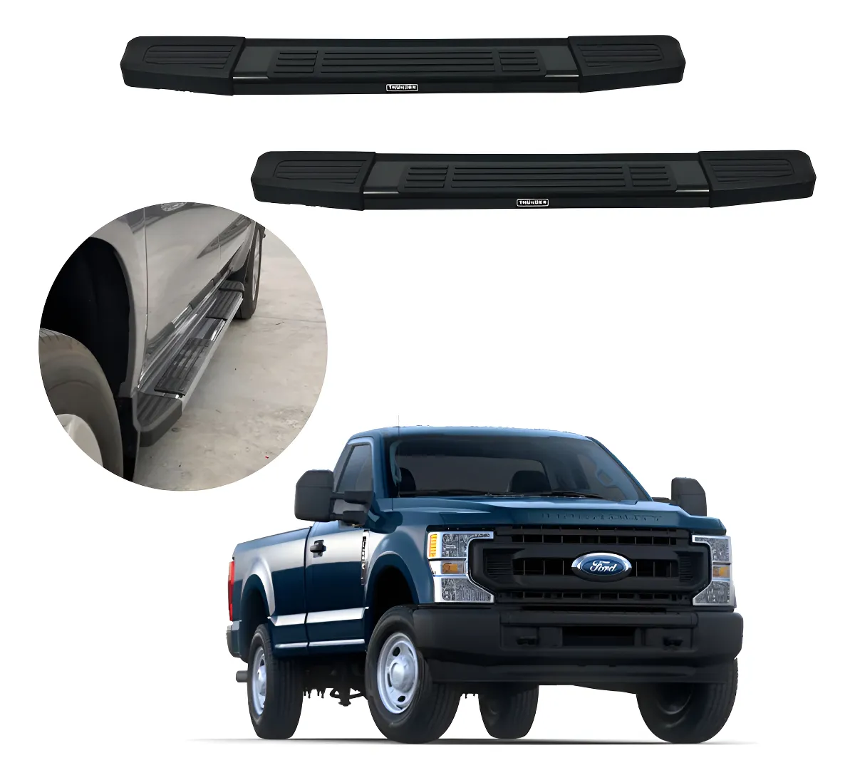 Estribos Mg Compatibles Con Ford Super Duty 2017 - 2022 - Image 1