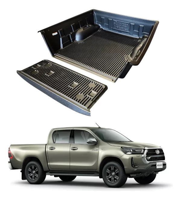 Penda Liner Compatible Con Hilux 2016-2024 Doble Cabina