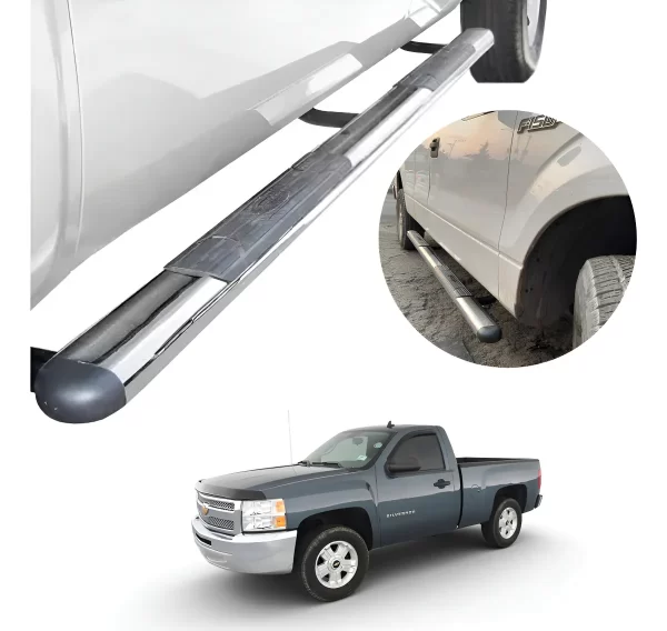 Estribos Gh Chevrolet Silverado Cabina Sencilla 1999 Al 2013