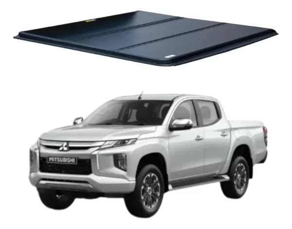 Tapa Cubre Batea Tri-fold Para L200 2017-2024 Doble Cabina