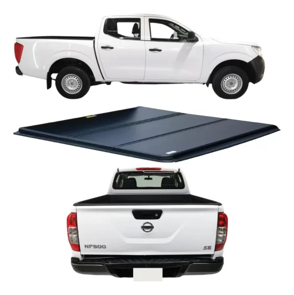 Tapa Cubre Batea Tri-fold Para Np300 2015-2025 Doble Cabina