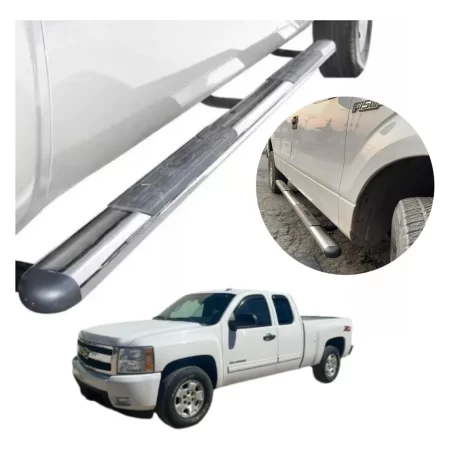 Estribos Gh Chevrolet Silverado Cabina Y Media 2014 Al 2018