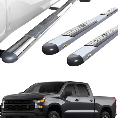 Estribos Gh Chevrolet Silverado Doble Cabina 2019 - 2025