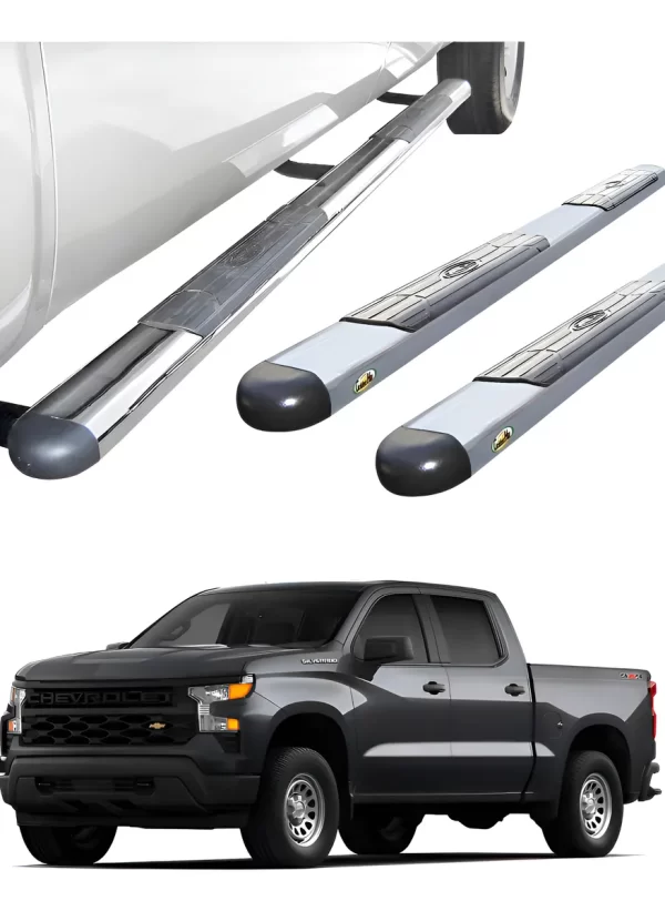 Estribos Gh Chevrolet Silverado Doble Cabina 2019 - 2025