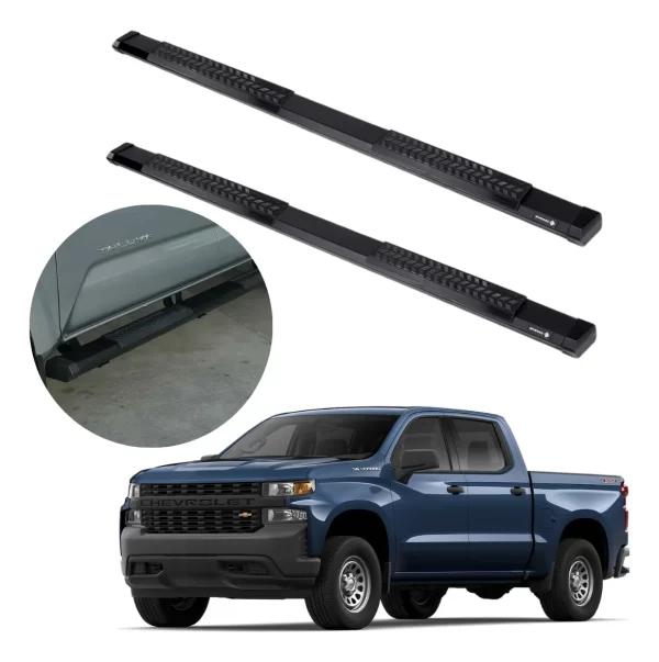 Estribos Serie 500 Silverado 2019 - 2023 Cabina Extendida