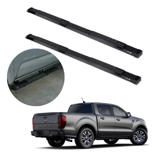 Estribos Serie 500 Para Ford Ranger 2013 - 2022 Doble Cabina