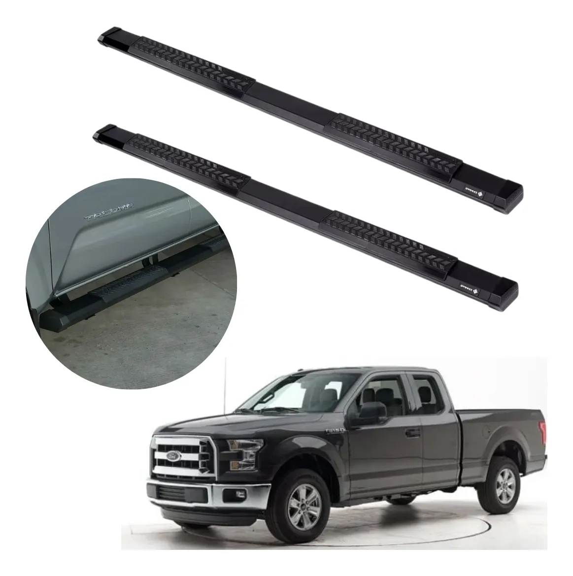 Estribos Serie 500 F150 Lobo Cabina Y Media 2015 - 2022 - Image 1